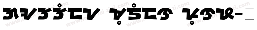 Gallery Modern Font字体转换